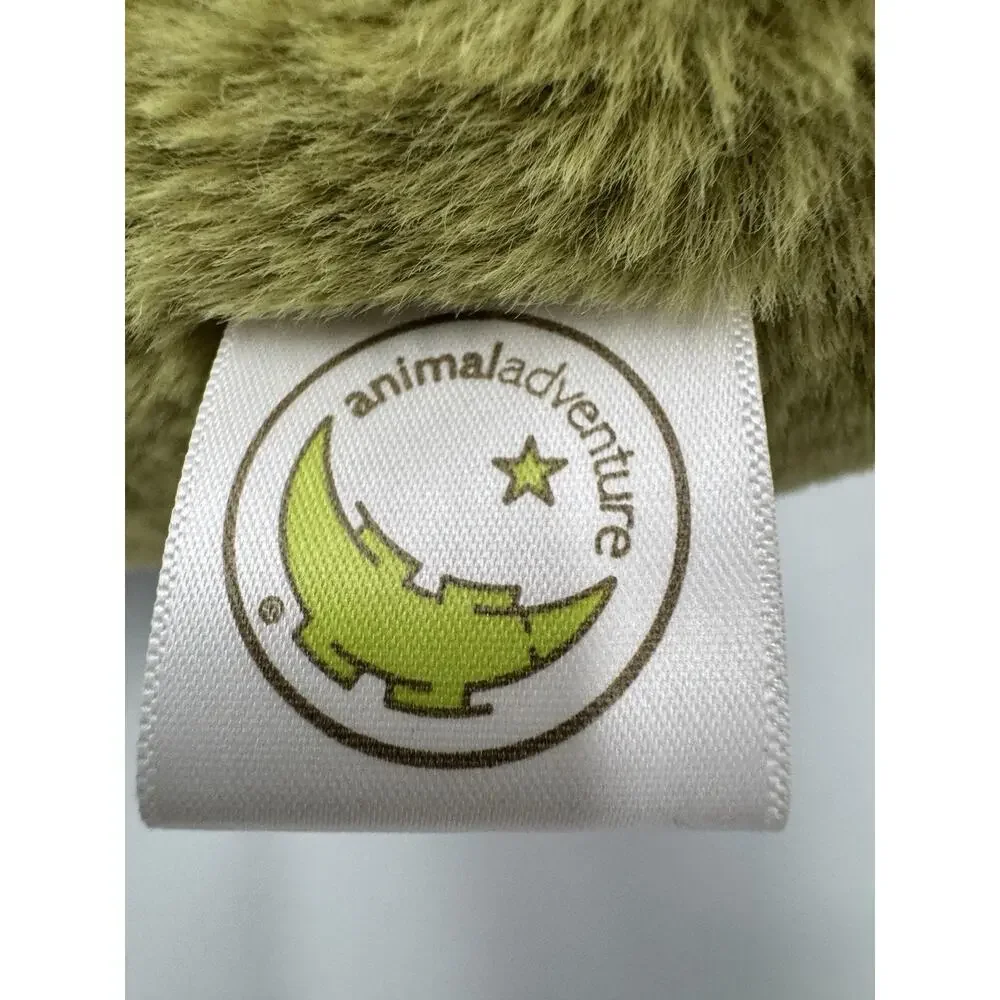 Animal Adventure Large Olive Green Dinosaur Large Plush 20” Stuffed Animal